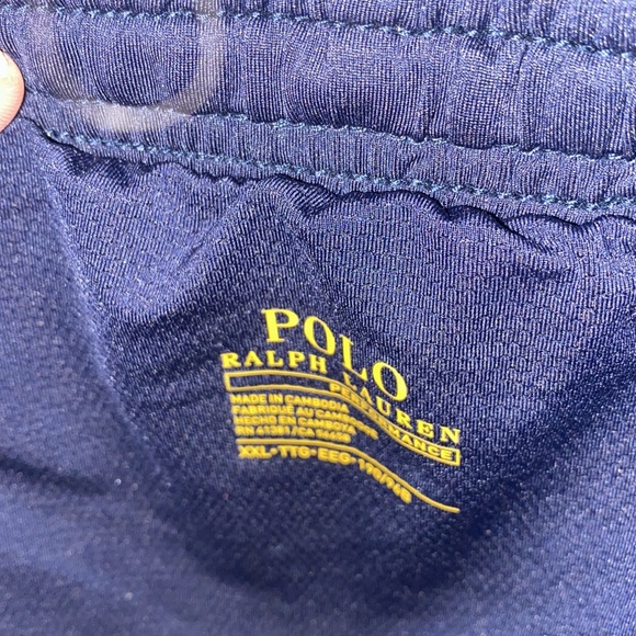 NWOT Polo Ralph Lauren Performance Navy Blue Sport Lined Shorts XXL - Picture 13 of 16